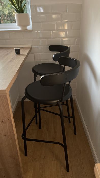 Scaune bar YNGVAR Ikea ,75cm ,2buc