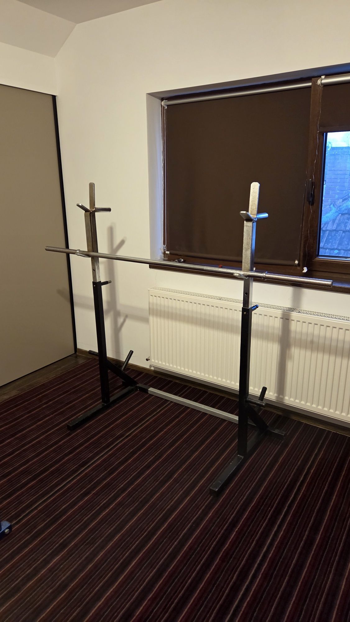 Suport piept si genuflexiuni + bara dreapta 180cm