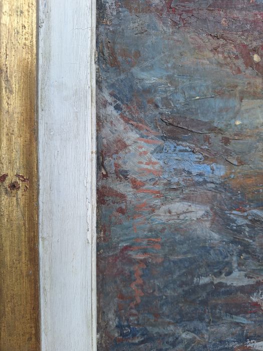 Tablou peisaj pe Dunare Matilda Ulmu