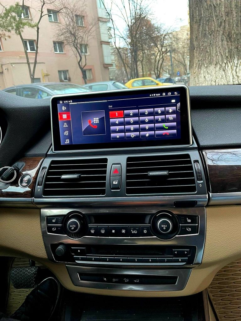 Navigatie Android Carplay BMW X5 X6 e70 e71 Waze YouTube