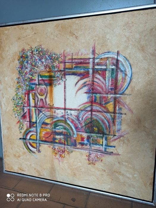 Маслена  картина 84/84 см