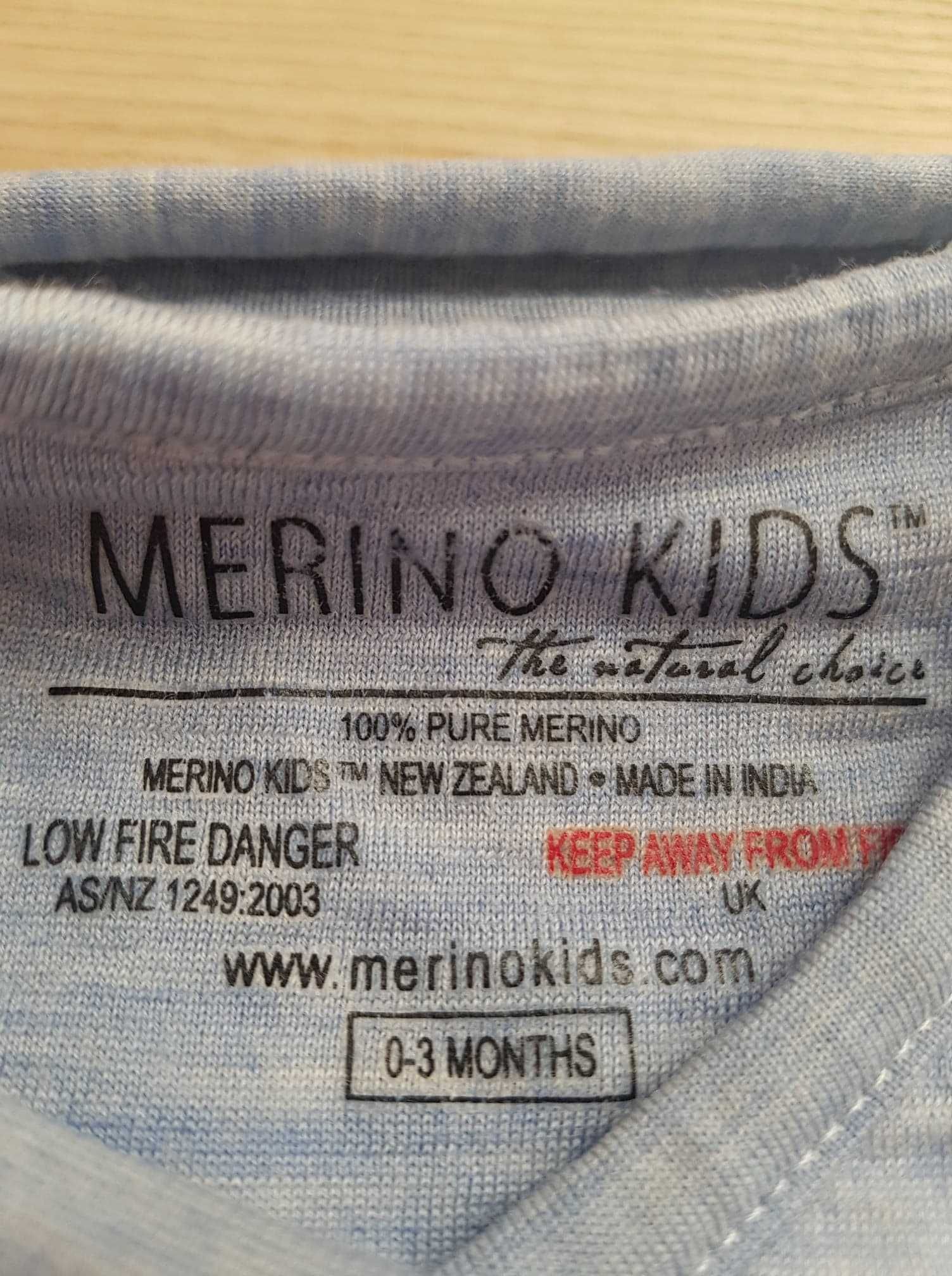 Sac dormit Merino Kids, 0-4 luni, lana merinos superfina si moale