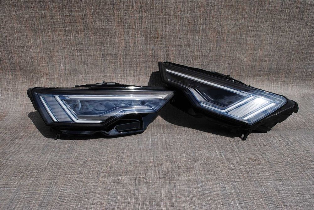 Audi A6 4K far full led stanga far dreapta full led faruri led