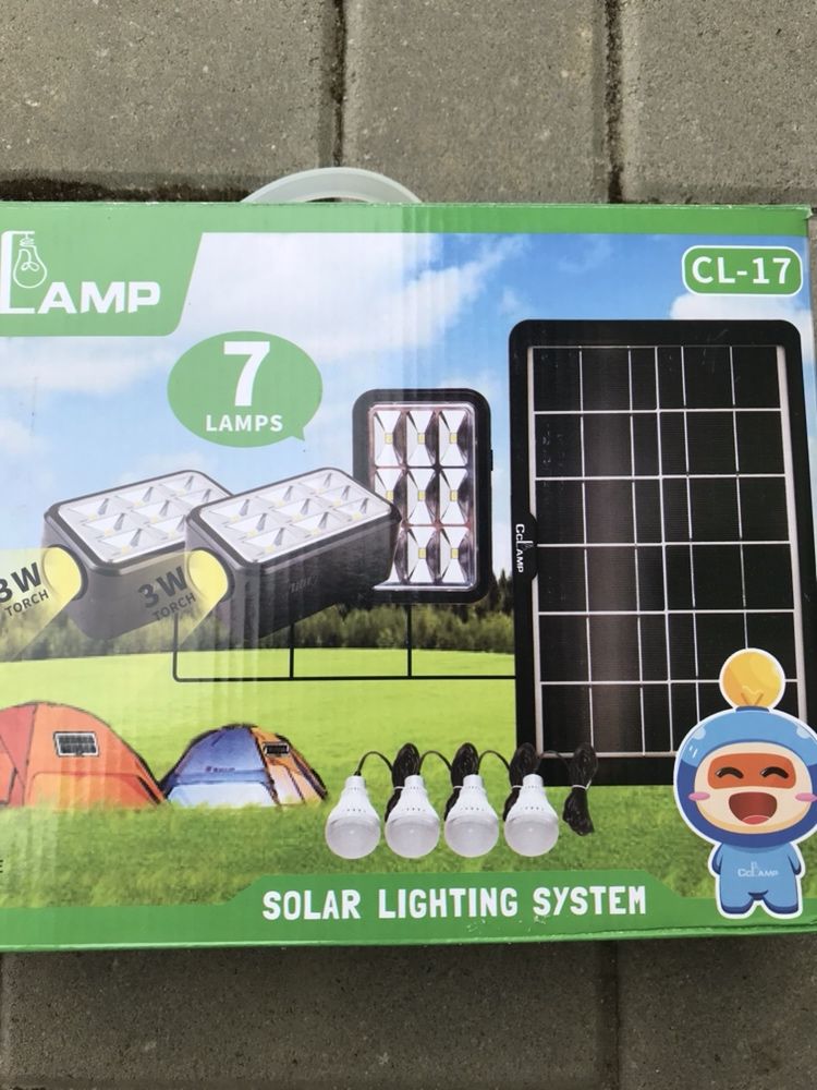 Kit Solar 3-4 becuri cu led