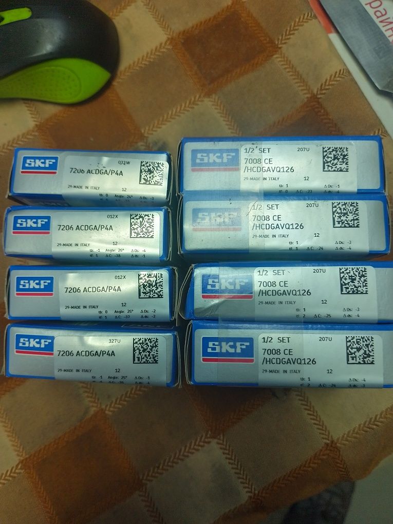 Продавам супер прецизни лагери SKF p4
