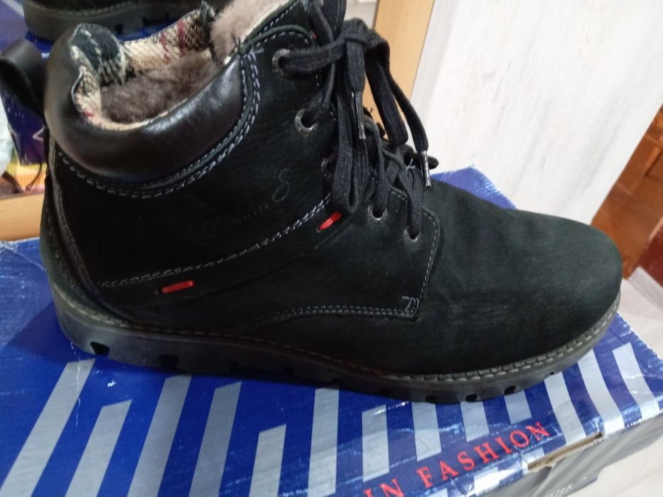 Зимние ботинки мужские