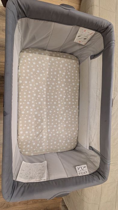 Бебешка кошара с падаща страна Chicco - Next 2 Me Essential