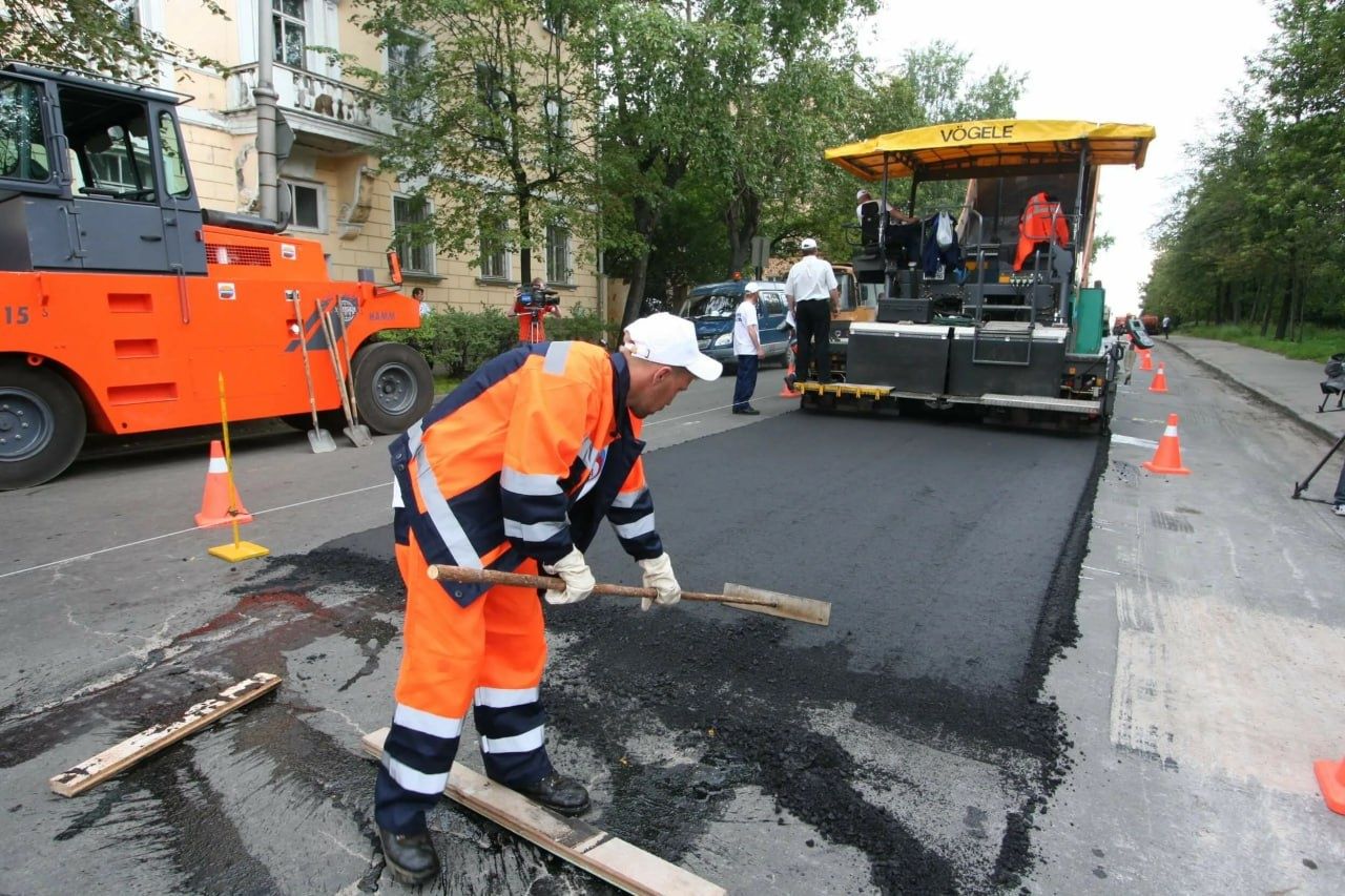 Asfalt yotqizish Xizmati | Услуги Асфальта Установка Бардюр