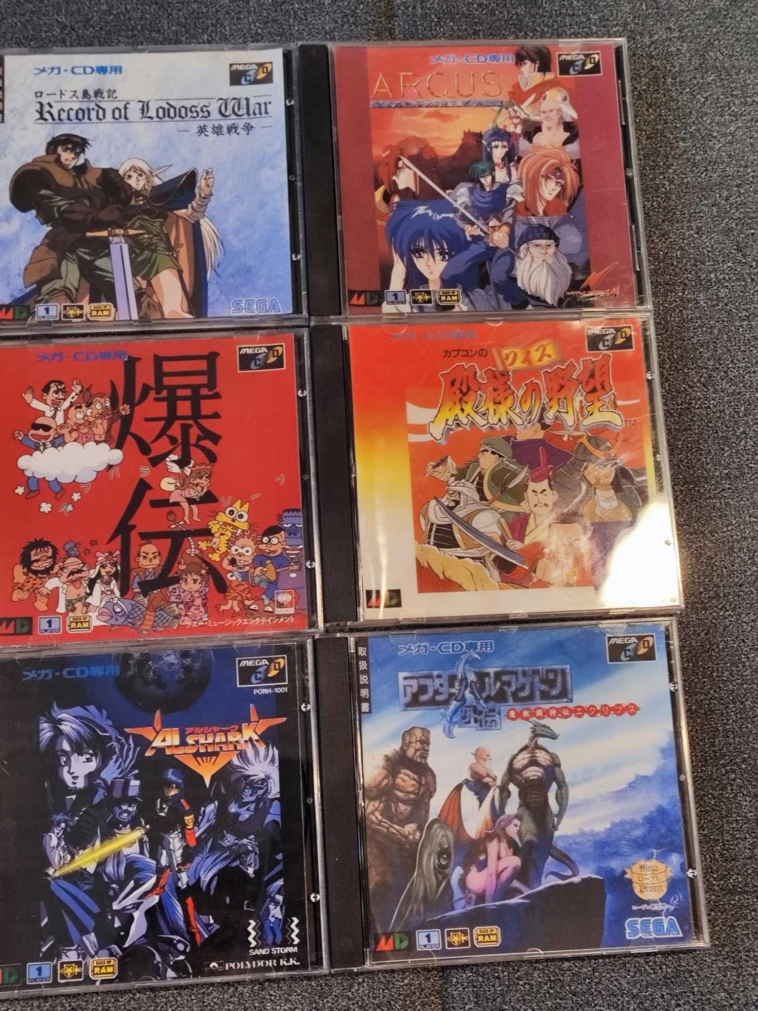 Лот игри за sega mega cd 15 броя