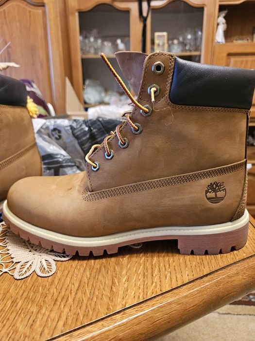 Vand Bocanci premium Timberland din piele naturala nabuc