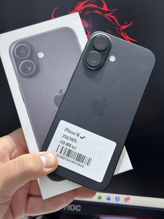 Iphone 16 256gb 100% 5цикл