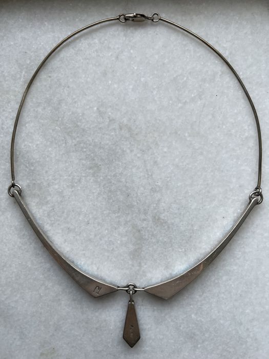 Colier navajo argint Tommy Jackson