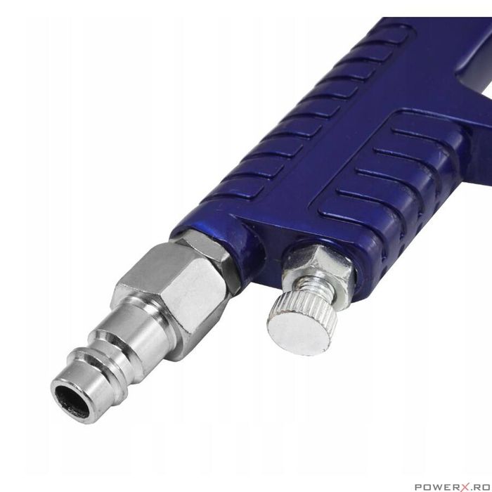 Pistol pentru vopsit H827P 1.4 mm, capacitate rezervor 600 ml, Verke