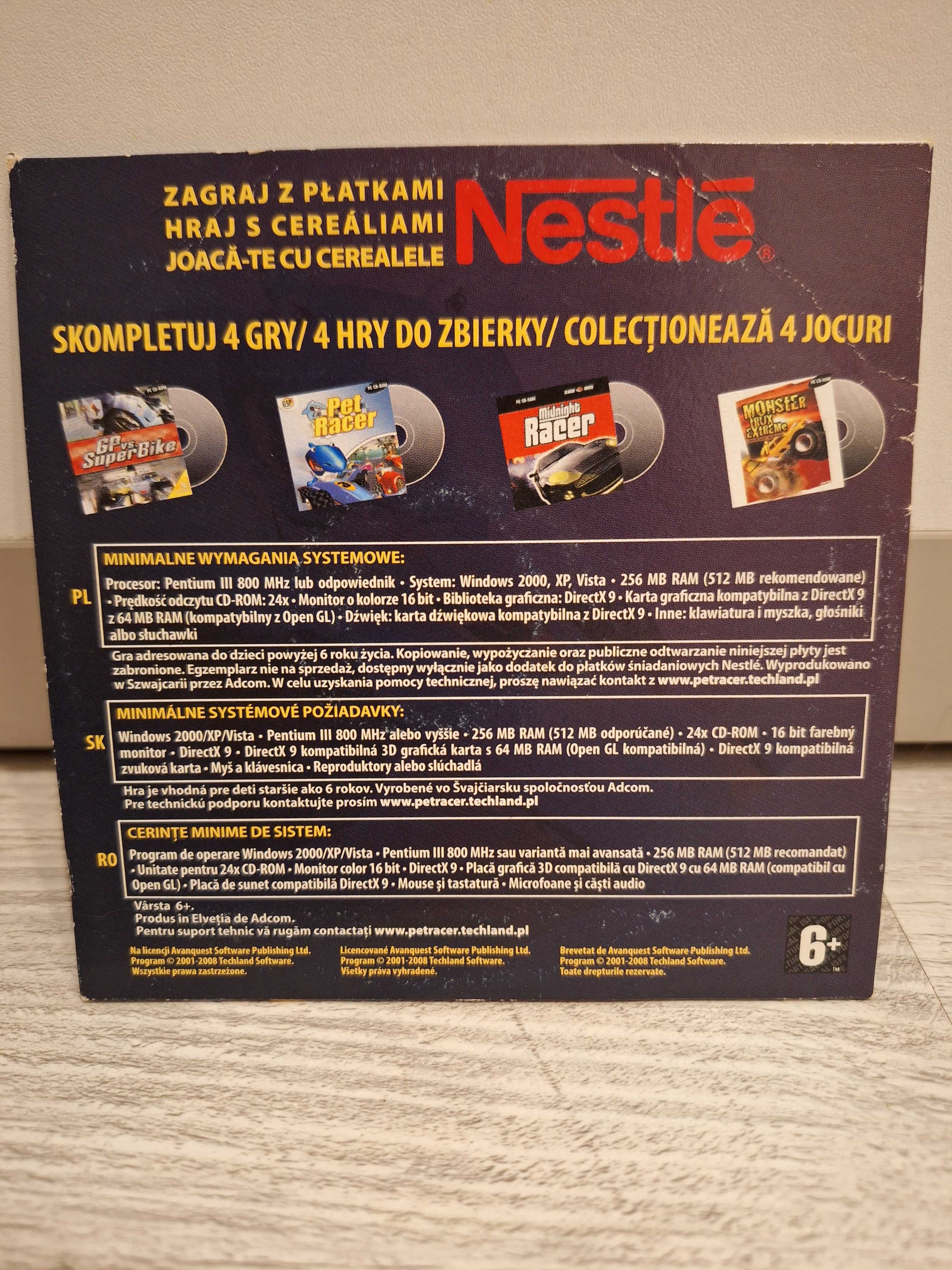 Colectia completa - Jocuri PC NESTLE - Racing