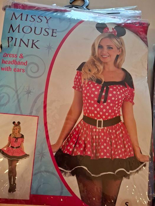 Rochie Minnie Animatoare, Noua, marimi S si M