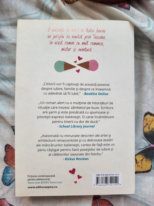 Love&Gelato Vacanta la Florenta- Jenna Evans Welch