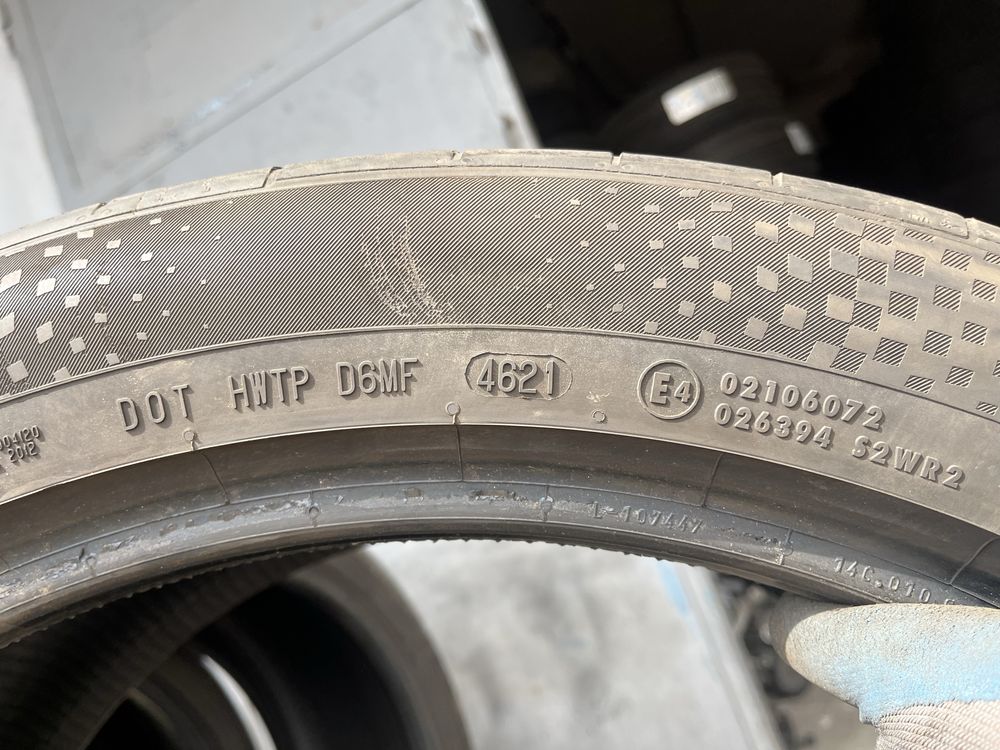 4 бр. летни гуми 285/40/22 Continental AO DOT 4621 4+ mm