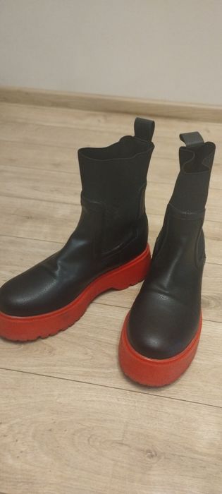 Дамски боти N38, еко кожа