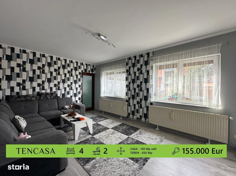 De vanzare casa in Vladimirescu, Jud Arad, teren  650 Mp