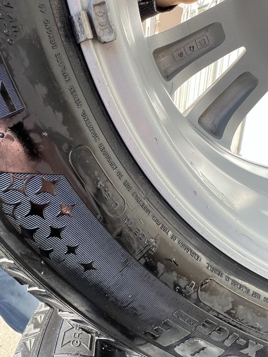 MICHELIN Latitude X ICE II (зимняя резина на дисках Каптивы)