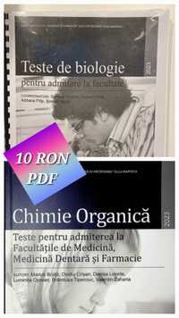 PDF Grile UMF Cluj-Napoca 2023 (BIO + CHIMIE)