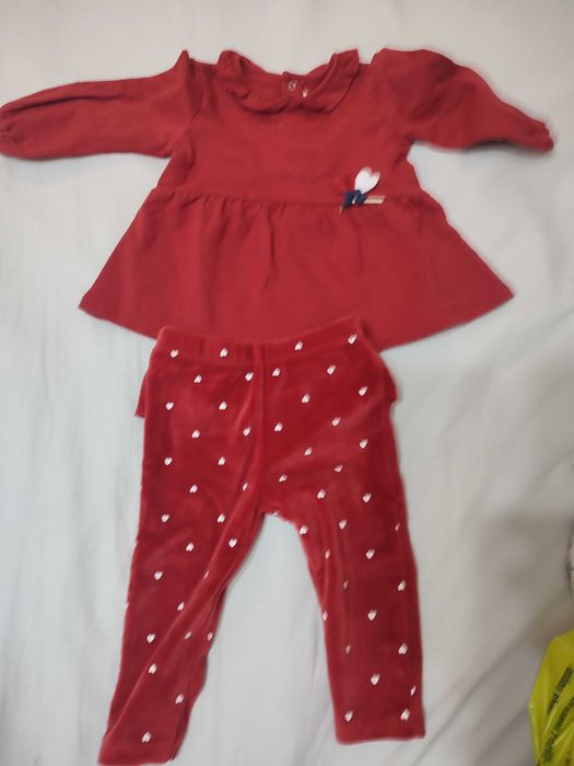 Предлагам детски дрешки за момичета почти като нови за 10-16 месеца