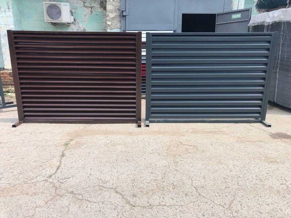 Garduri din sipca metalica, panou stil jaluzele, tabla, plasa si BCA