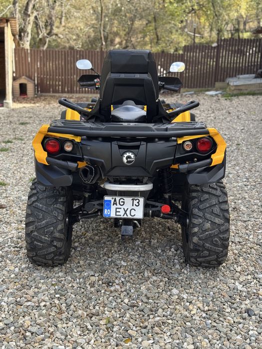 Can Am Bombardier 650 MaX XT, nr negru Poliție