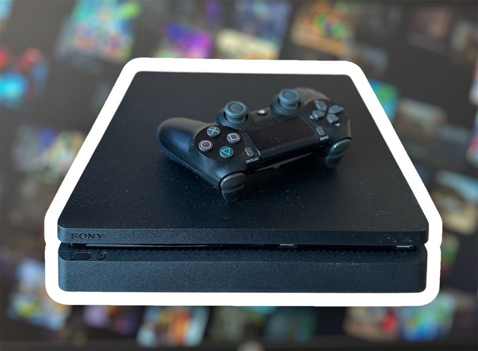 SONY Playstation 4 slim с 4 игри
