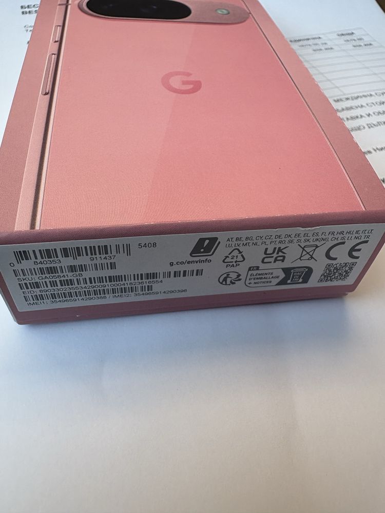 ТОП! Google Pixel 9 Peony 128 GB