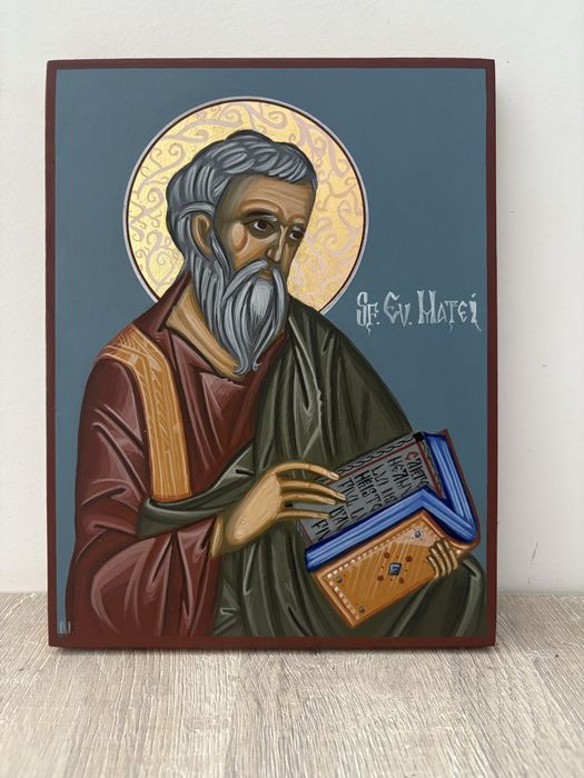 Icoana pictata Sfantul Matei