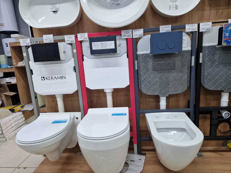 Унитазы, инсталляции пр-во Россия бесплатная доставка РАССРОЧКА СКИДКИ