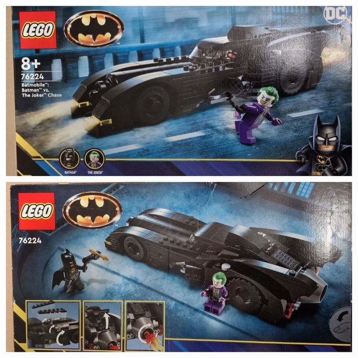 Seturi Lego Batman 76240, 76224, 76181, 42155 Originale noi