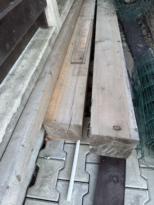 Grinda uscata 20x20 la 4 m