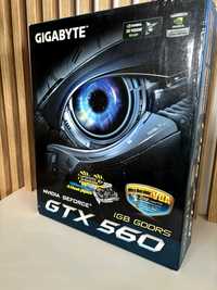 Видеокарта Gigabyte nVidia GTX 560, 1gb, 256 бита