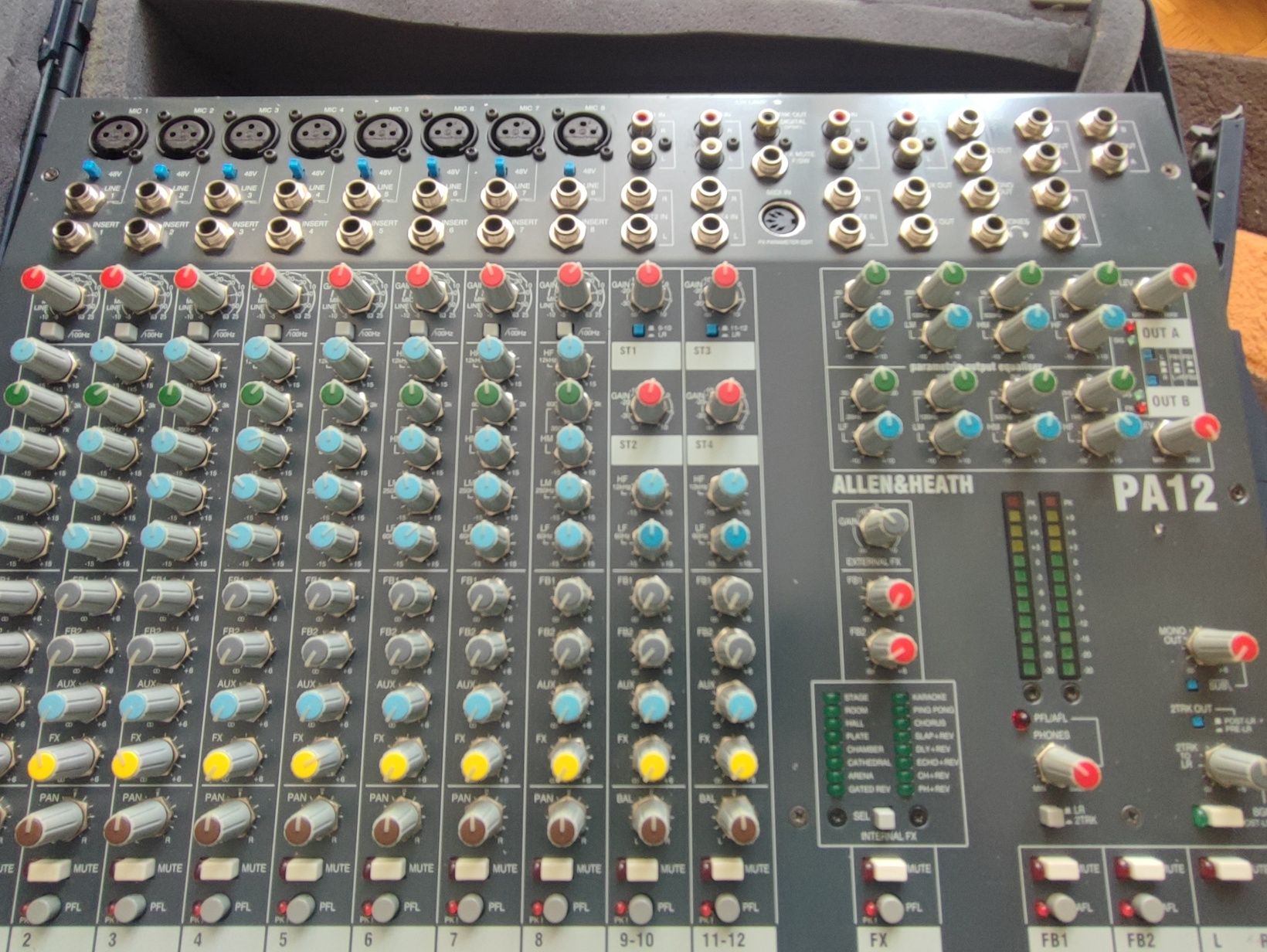 Allen heath pa12 с корекция на ефект