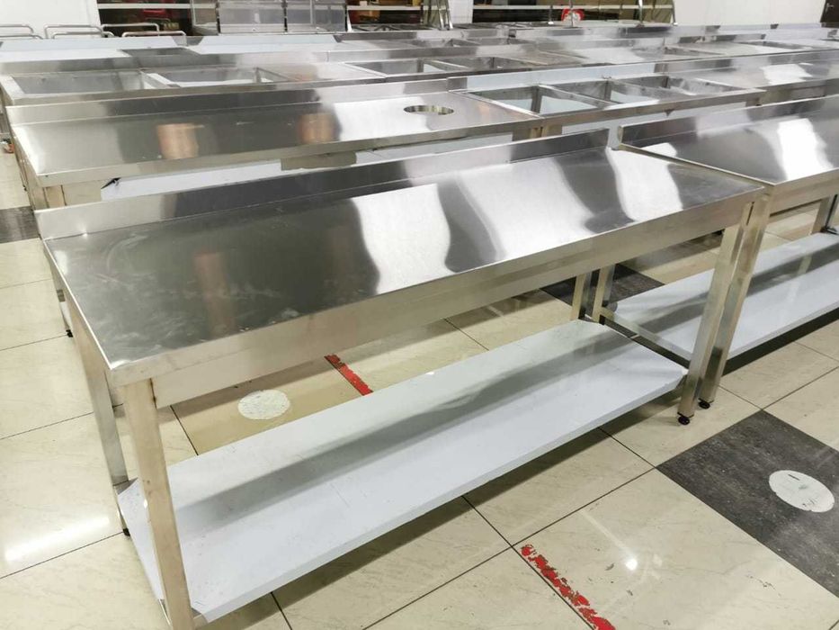 Продам столы из нержавейки для кухни столовой в Алматы