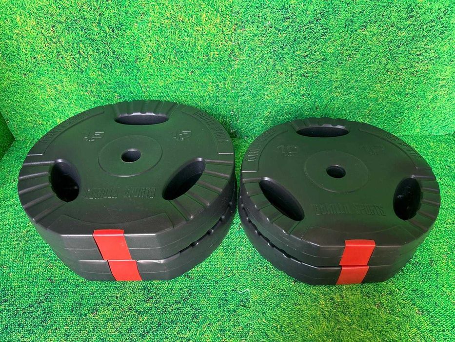 Pachet discuri grip din ciment 2x10kg 2x15kg 30/31mm