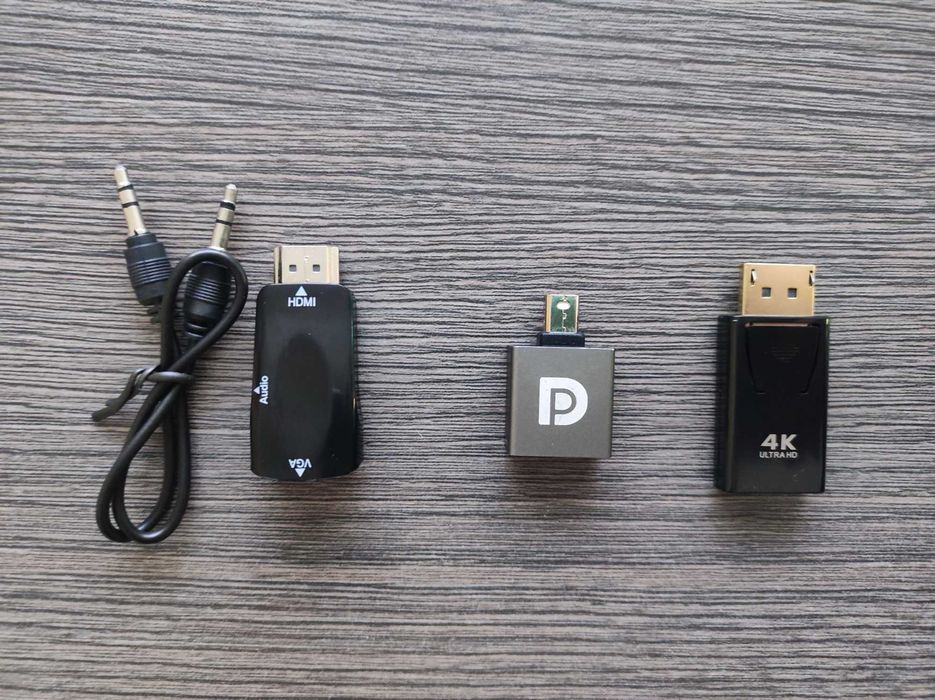Адаптер HDMI, DisplayPort, VGA, MiniDP