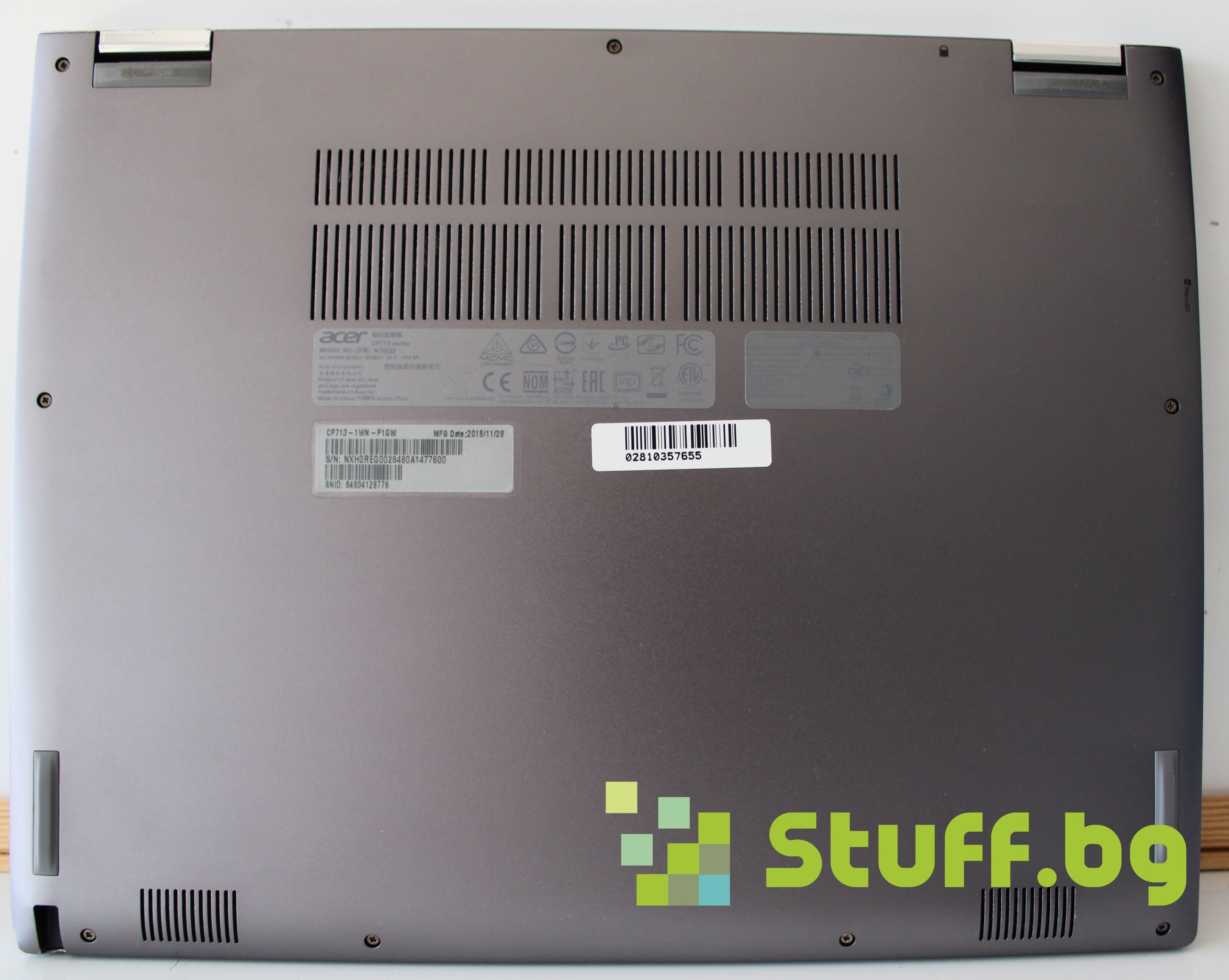 Лаптоп Acer Chromebook Spin 13 N18Q2