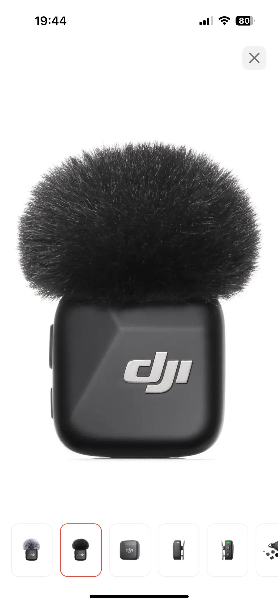 DJI Mic Mini микрофон