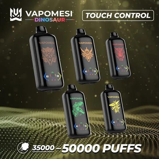 Promotie!! Vape 50.000 Puffs Display Touch Screen Reincarcabil