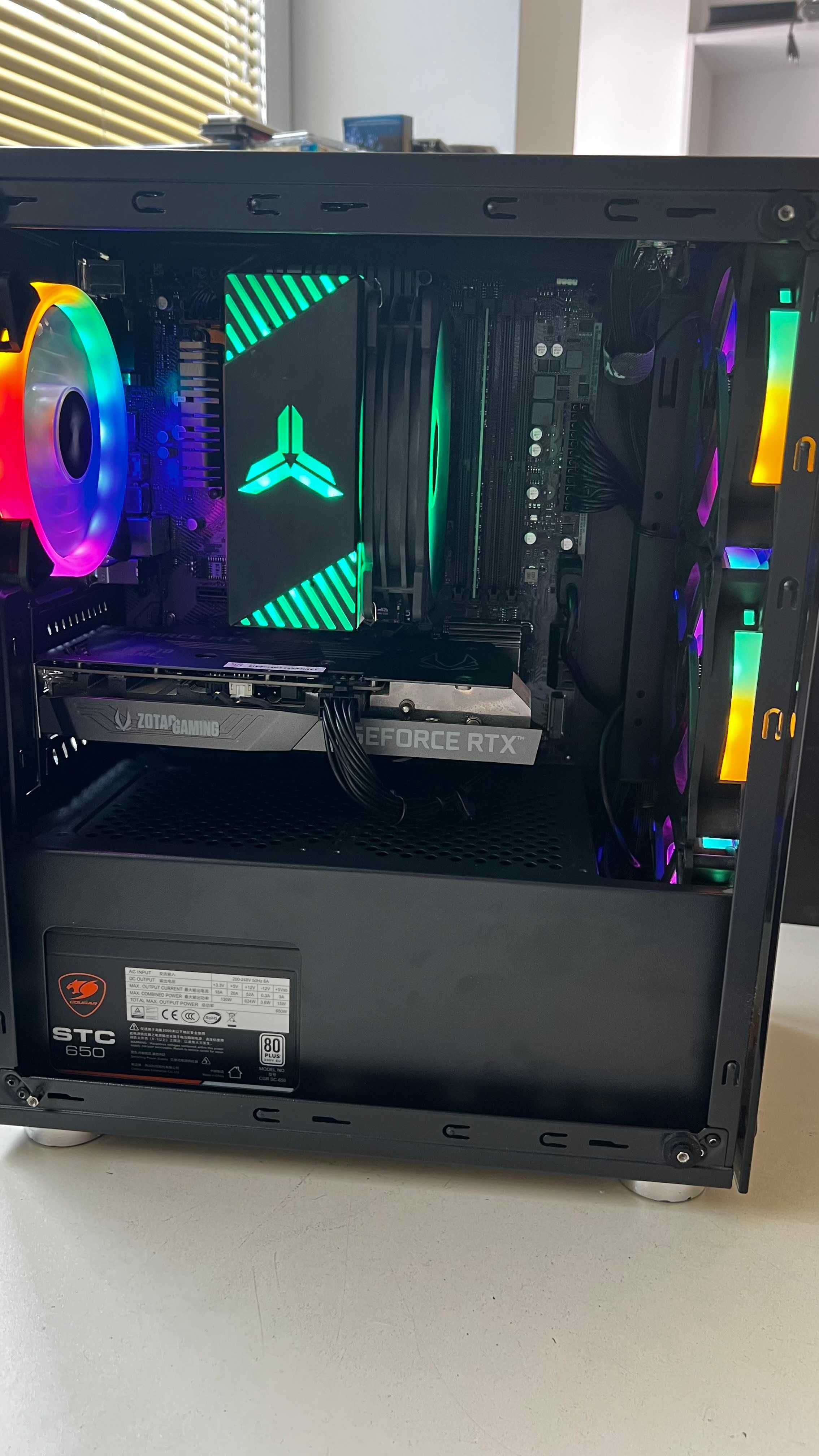Компютър за игри Ryzen 5 5500 / RTX3060 12GB / 16GB DDR4
