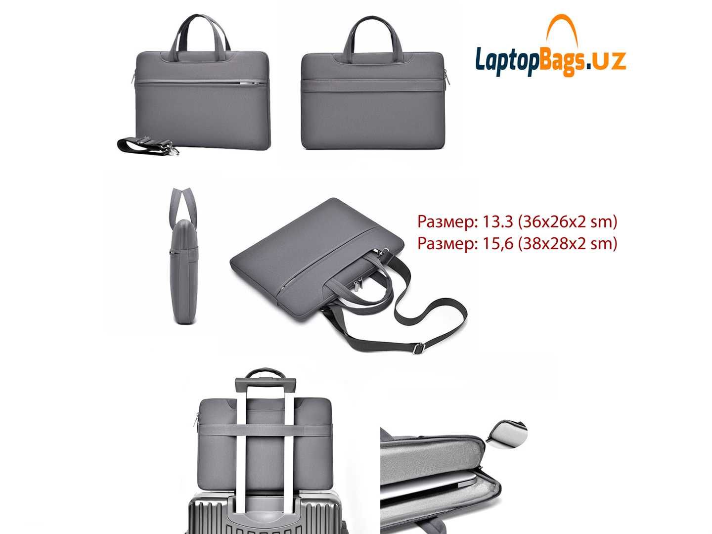 Noutbuk va MacBook uchun 13,6-15.6" sumka