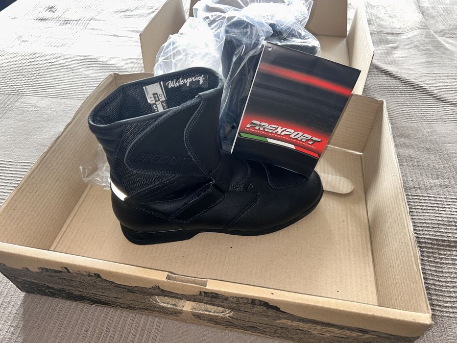 Cizme Moto Prexport Waterproof Mărimea 44 - Noi, Nepurtați