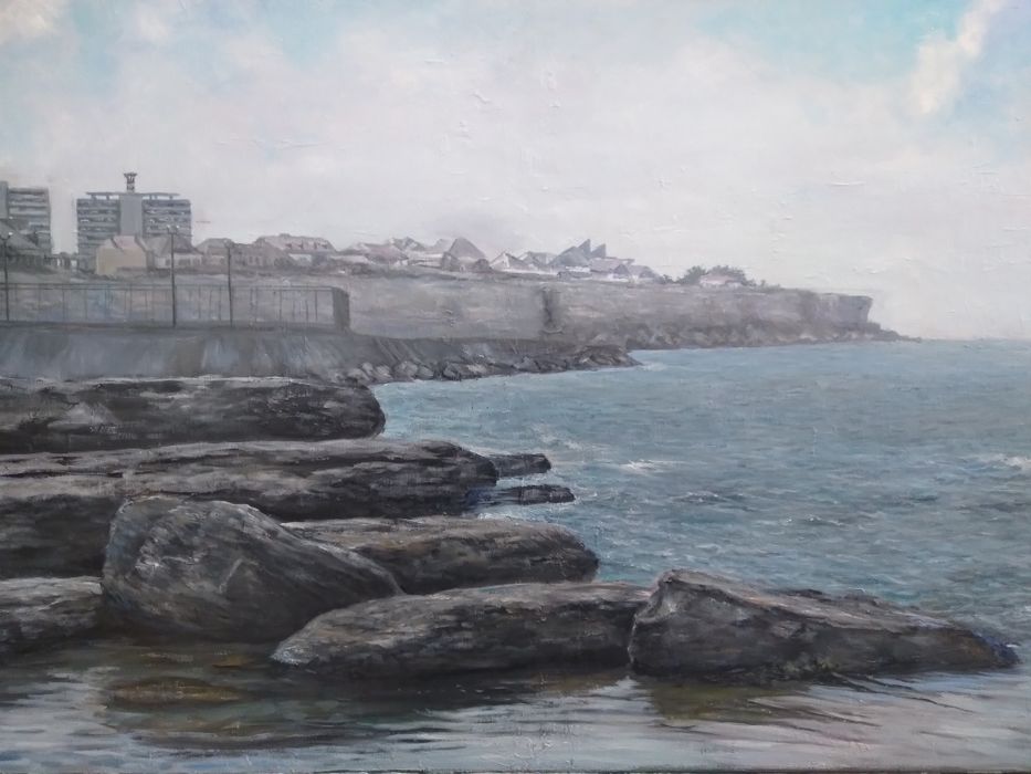 ,,туманным утром..''картина продам