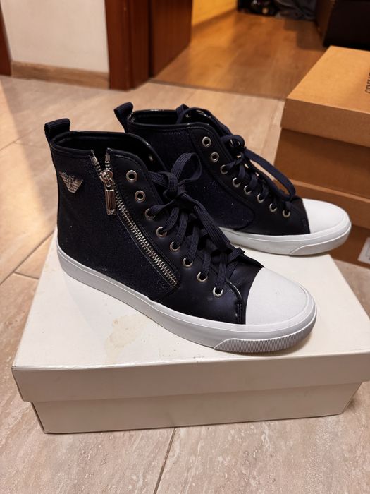 Daris emporio armani calvin klein jeans боти ботуши кец естествен пух