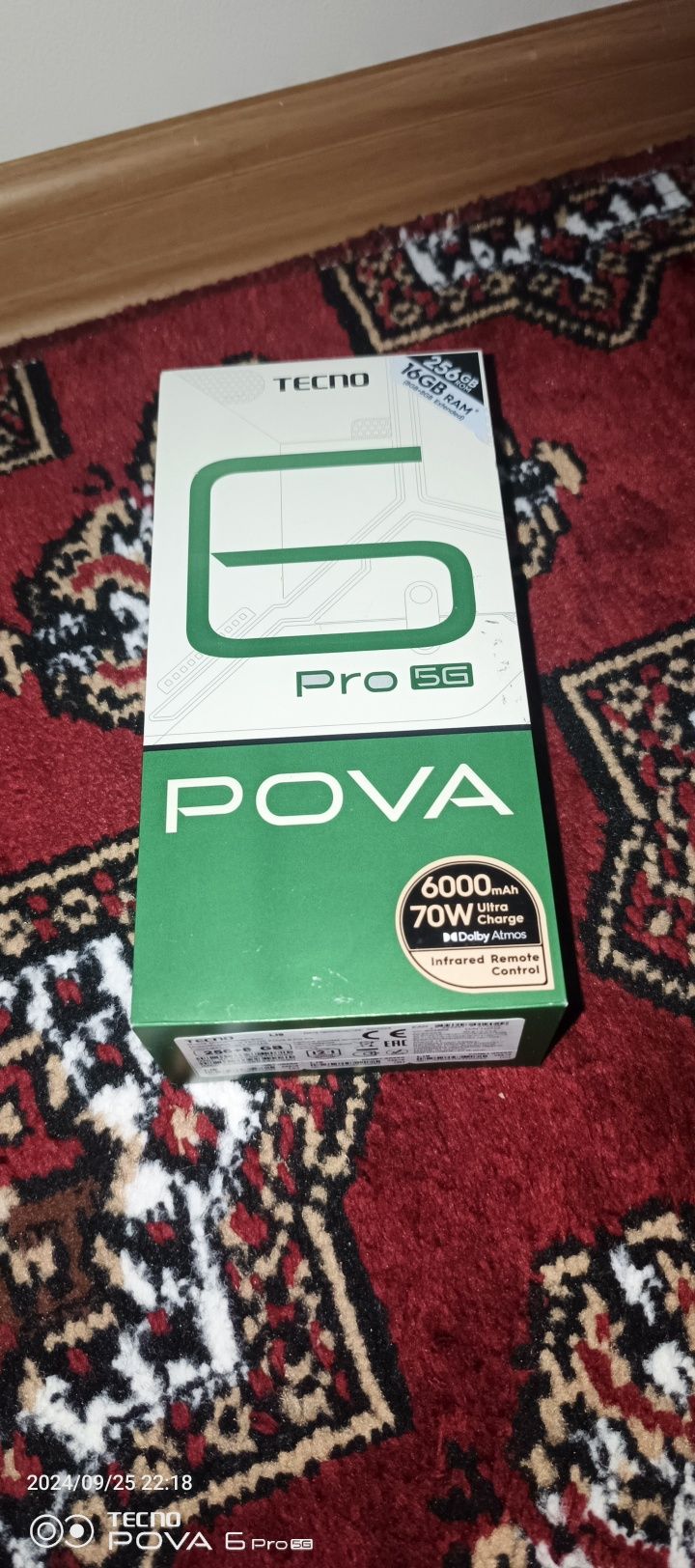 Tecno pova 6pro 5g