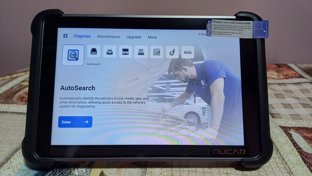 MUCAR 892BT tester diagnoza auto profi, OBFCM, română