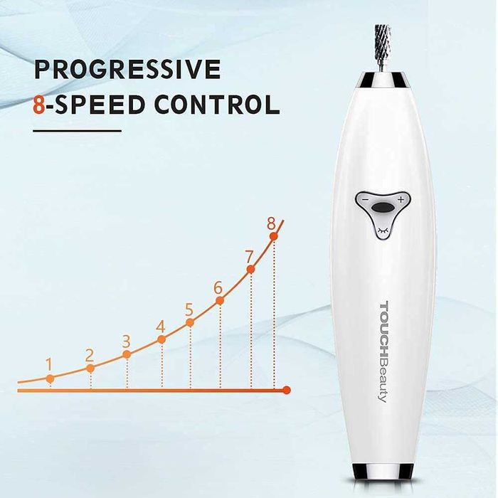 Електрическа пила за нокти TOUCHBeauty 6 в 1,магнитен калъф,акумулатор